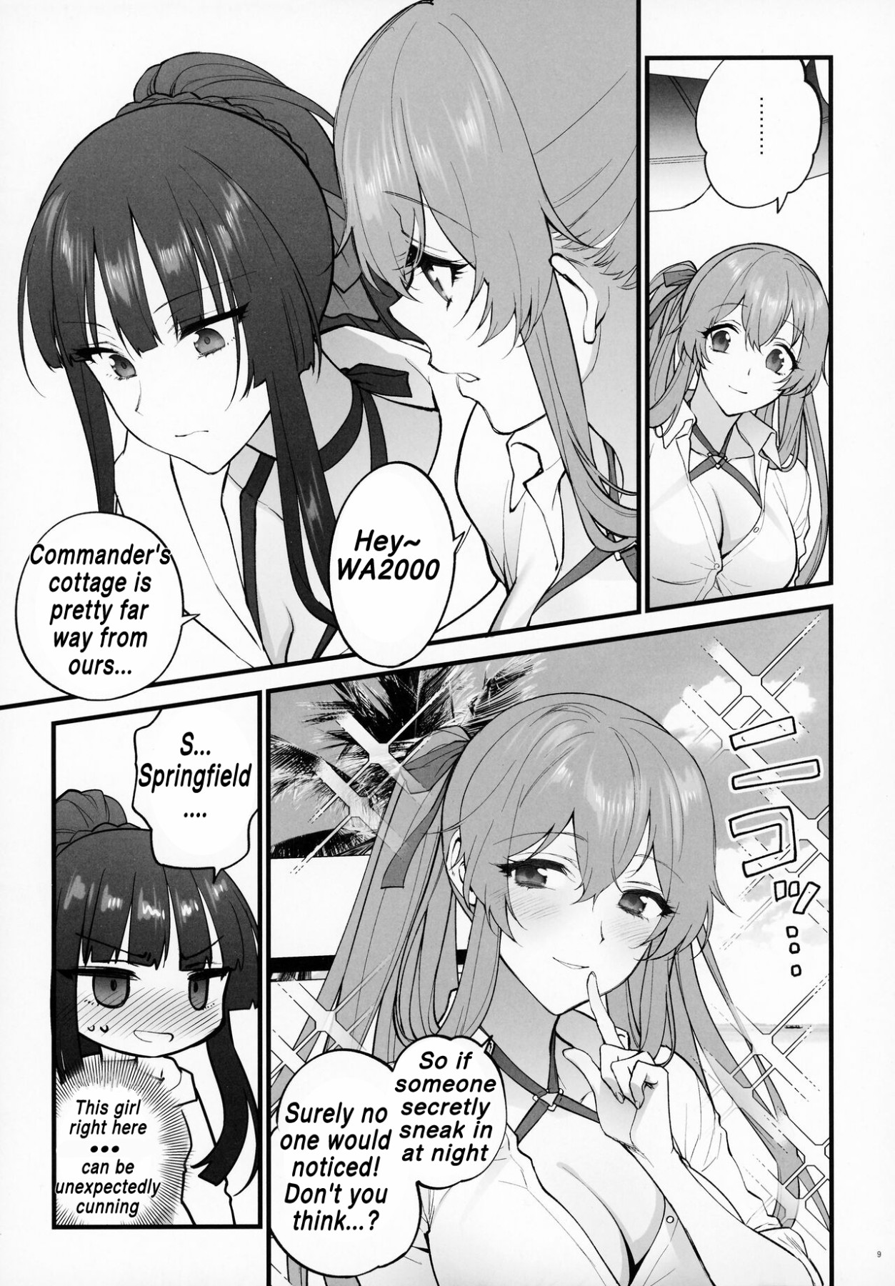 Hentai Manga Comic-I Just Came To Show You My Swimsuit!!-Read-8